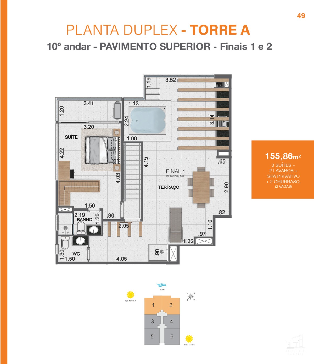 Apartamento à venda com 1 quarto, 54m² - Foto 16