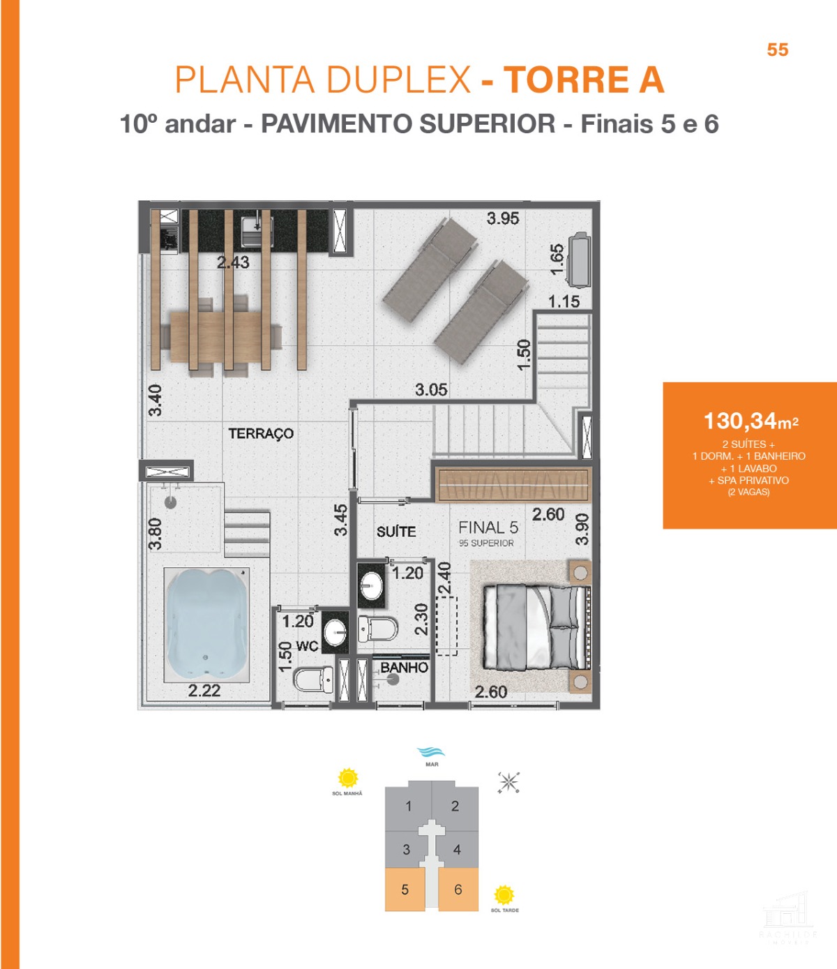 Apartamento à venda com 1 quarto, 54m² - Foto 20