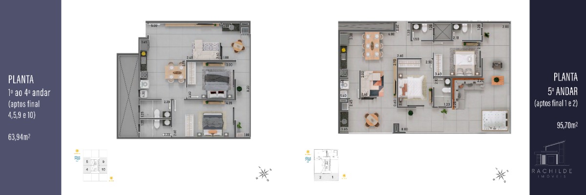 Apartamento à venda com 2 quartos, 106m² - Foto 13