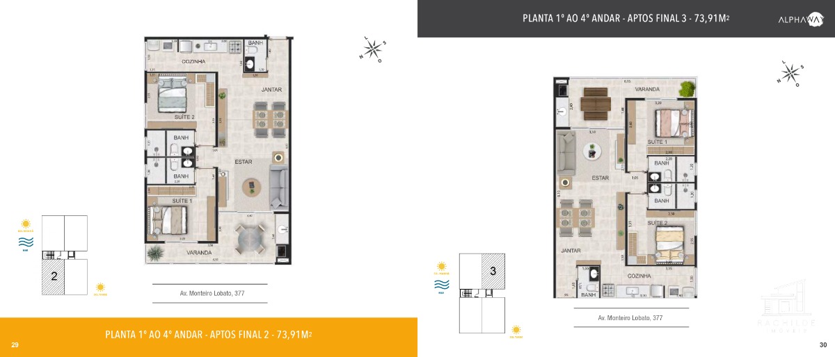 Apartamento à venda com 2 quartos, 73m² - Foto 10